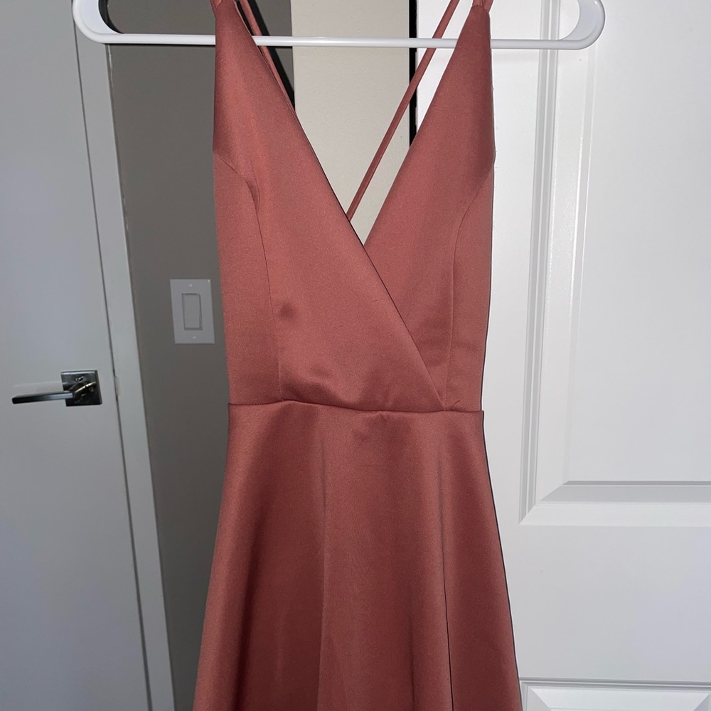 Mauve Charlotte Russe Dress